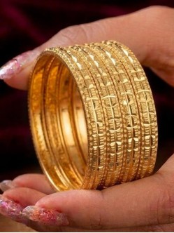 Gold Plated Bangles
